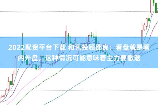 2022配资平台下载 和讯投顾邵良:看盘就是看内外盘,这种情况可能意味着主力要撤退