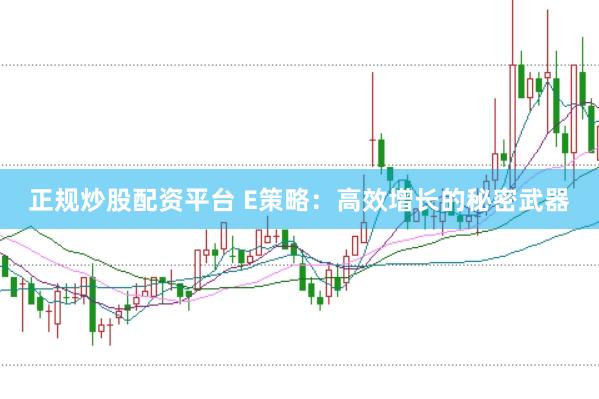正规炒股配资平台 E策略：高效增长的秘密武器