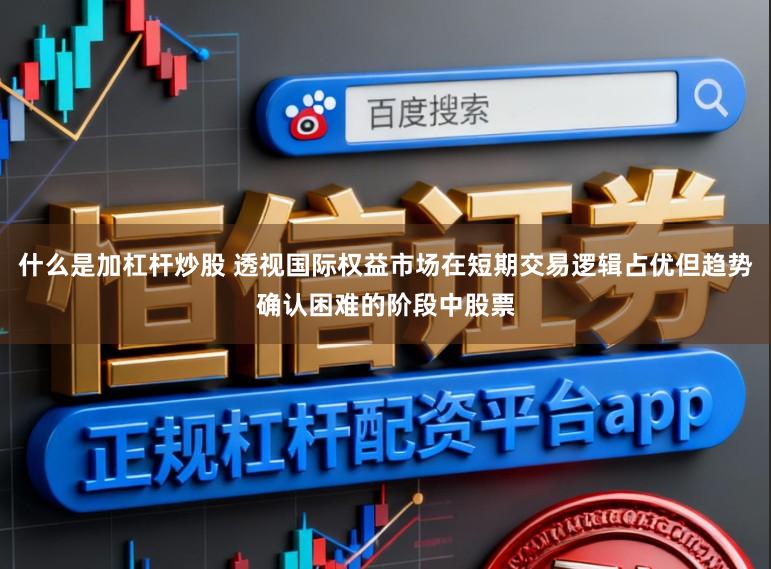 什么是加杠杆炒股 透视国际权益市场在短期交易逻辑占优但趋势确认困难的阶段中股票
