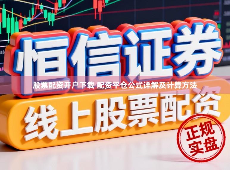 股票配资开户下载 配资平仓公式详解及计算方法