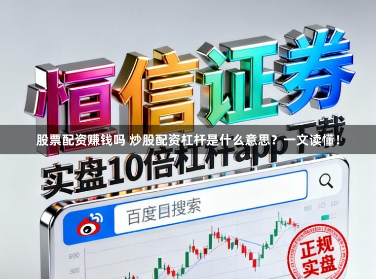 股票配资赚钱吗 炒股配资杠杆是什么意思？一文读懂！